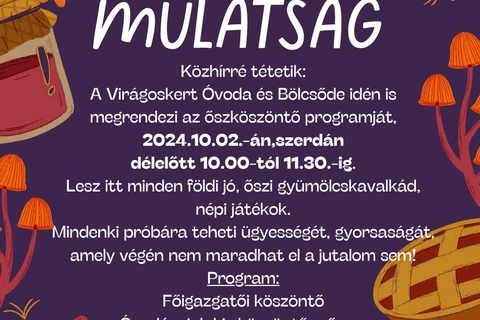 őszi mulatság